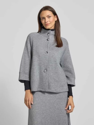 Żakiet o kroju regular fit z rękawem o dł. 3/4 z mieszanki wiskozy MORE & MORE