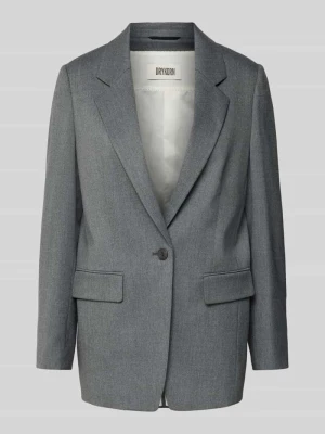 Żakiet o kroju relaxed fit z kieszeniami z patką model ‘GLENDALE’ drykorn