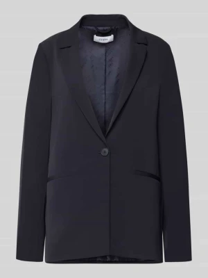 Żakiet o kroju relaxed fit z kołnierzem z połami comma