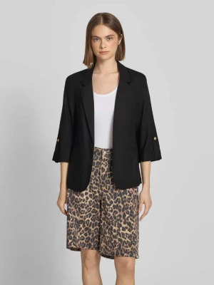 Żakiet o kroju relaxed fit z mieszanki wiskozy i lnu model 'GOA' Only