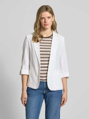 Żakiet o kroju relaxed fit z mieszanki wiskozy i lnu model 'GOA' Only