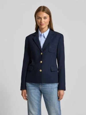 Żakiet o kroju shaped fit z dodatkiem wiskozy model ‘PUNTO’ Tommy Hilfiger