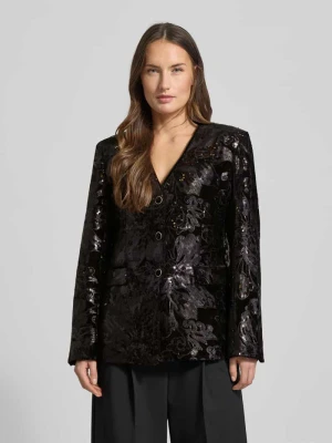 Żakiet o kroju slim fit z cekinami model ‘EBBI’ YAS