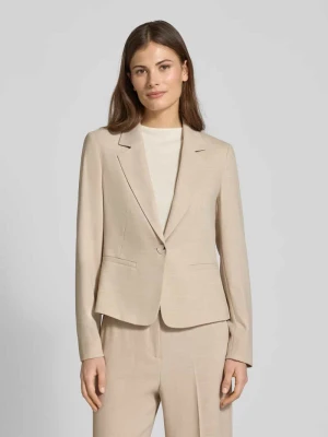 Żakiet o kroju slim fit z dodatkiem wiskozy comma