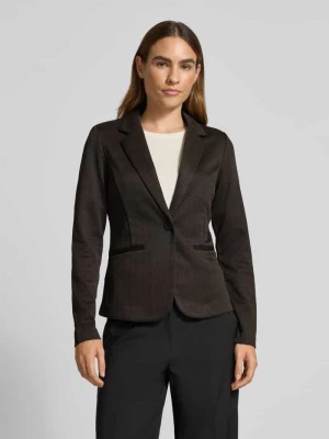 Żakiet o kroju slim fit z dodatkiem wiskozy model ‘Kate’ Ichi