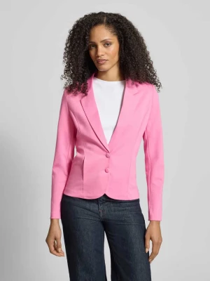 Żakiet o kroju slim fit z dodatkiem wiskozy model ‘Nanni’ FREE/QUENT