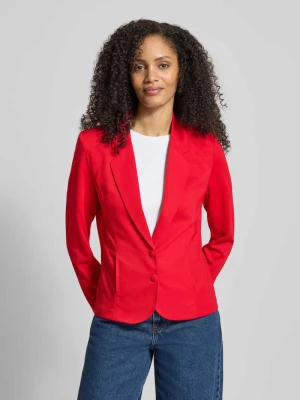 Żakiet o kroju slim fit z dodatkiem wiskozy model ‘Nanni’ FREE/QUENT