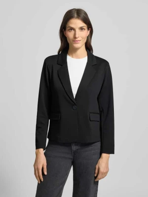 Żakiet o kroju slim fit z dodatkiem wiskozy model ‘Nanni’ FREE/QUENT