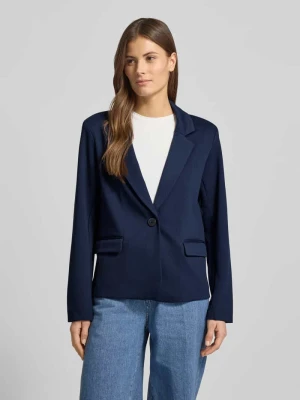 Żakiet o kroju slim fit z dodatkiem wiskozy model ‘Nanni’ FREE/QUENT