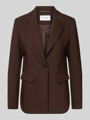 Żakiet o kroju slim fit z kieszeniami z patką MORE & MORE