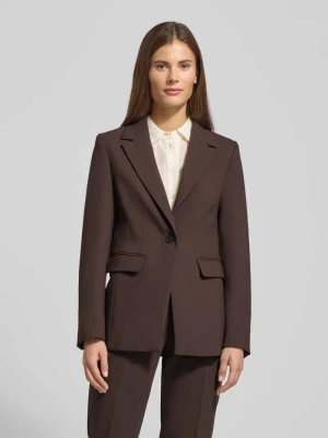 Żakiet o kroju slim fit z kieszeniami z patką MORE & MORE