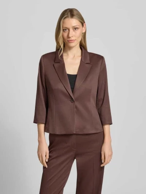 Żakiet o kroju slim fit z kołnierzem z połami i rękawem o dł. 3/4 MORE & MORE