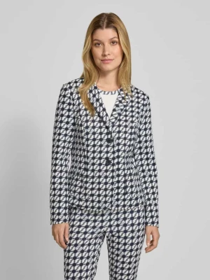 Żakiet o kroju slim fit z kołnierzem z połami Marc Cain