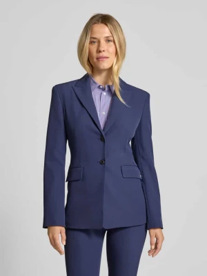 Żakiet o kroju slim fit z kołnierzem z połami model ‘Asmalla’ HUGO