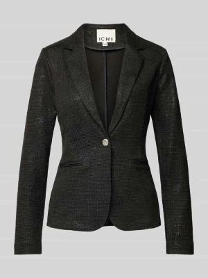 Żakiet o kroju slim fit z kołnierzem z połami model ‘Kate’ Ichi
