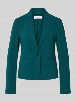 Żakiet o kroju slim fit z lamowanymi kieszeniami comma