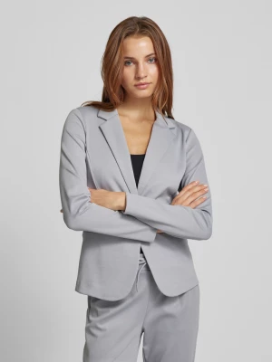 Żakiet o kroju slim fit z lamowanymi kieszeniami model ‘KATE’ Ichi