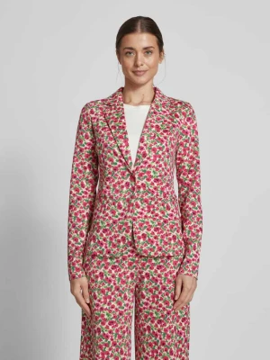 Zdjęcie produktu Żakiet o kroju slim fit z lamowanymi kieszeniami model ‘KATE’ Ichi
