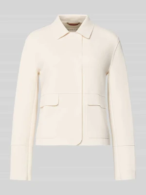 Żakiet o kroju slim fit z mieszanki bawełny White Label