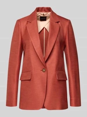 Żakiet o kroju slim fit z mieszanki wiskozy i elastanu z kieszeniami z patką Marc Cain