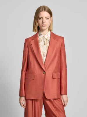 Żakiet o kroju slim fit z mieszanki wiskozy i elastanu z kieszeniami z patką Marc Cain