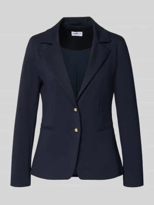 Żakiet o kroju slim fit z mieszanki wiskozy model ‘Ritmo’ Marella