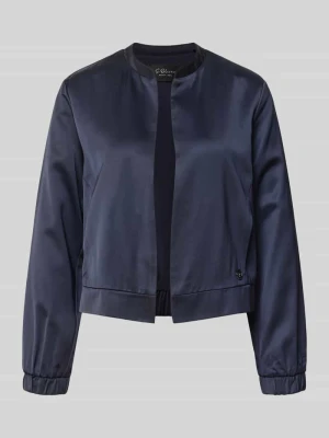 Żakiet o kroju slim fit z mieszanki wiskozy s.Oliver BLACK LABEL