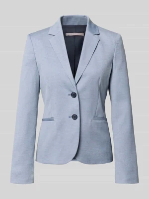 Żakiet o kroju slim fit z wpuszczanymi kieszeniami i kołnierzem z połami Christian Berg Woman Selection
