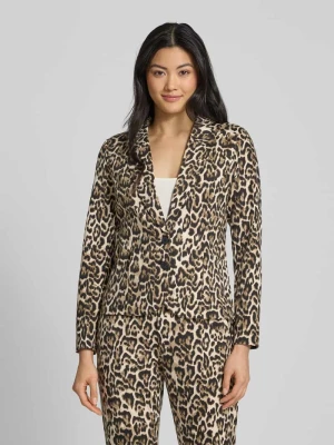 Żakiet o kroju slim fit z zapięciem na guzik model ‘NANNI’ FREE/QUENT