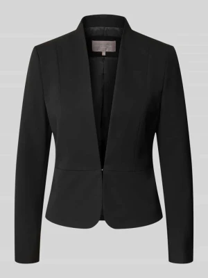 Żakiet o kroju slim fit z zapięciem na haftkę Christian Berg Woman Selection