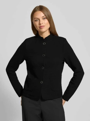 Żakiet o kroju slim fit ze stójką MORE & MORE