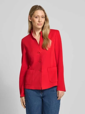 Żakiet o kroju slim fit ze stójką WHITE LABEL