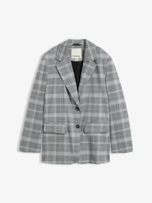 Żakiet oversize BonPrix czarny