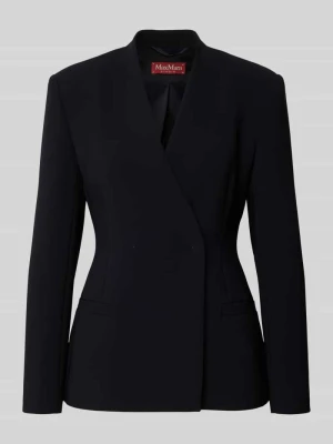 Żakiet taliowany z dodatkowym paskiem model ‘QUINOA’ Max Mara Studio