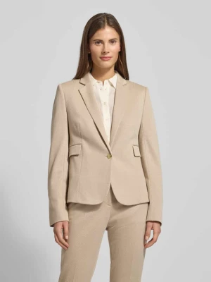 Żakiet taliowany z mieszanki wiskozy model ‘JIA13’ Boss