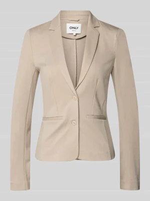 Żakiet taliowany z mieszanki wiskozy model ‘POPTRASH’ Only