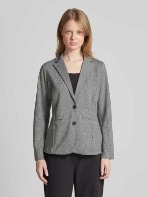 Żakiet taliowany z żakardu z zapięciem na dwa guziki Tom Tailor