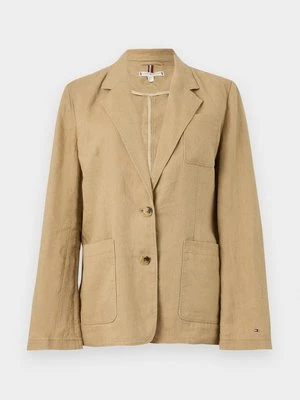 Żakiet Tommy Hilfiger wielbłądzi