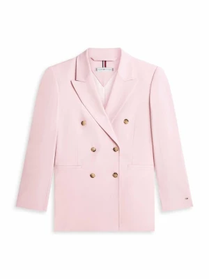 Żakiet Tommy Hilfiger jasnoróżowy
