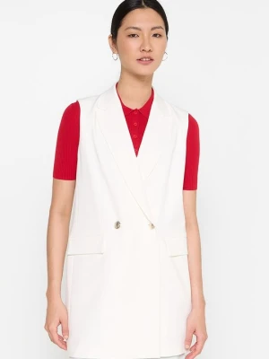 Żakiet Tommy Hilfiger mleczny