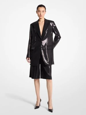 Żakiet typu boyfriend z cekinami MICHAEL KORS COLLECTION