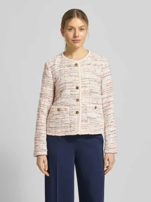 Żakiet w imitacji bouclé WHITE LABEL