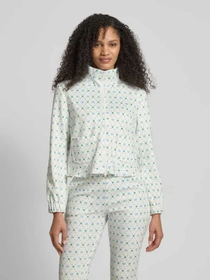 Żakiet w kroju regular fit ze stójką i zamkiem błyskawicznym dwustronnym Marc Cain