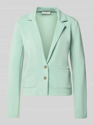 Żakiet z dzianiny dresowej z rewersem i kieszeniami Christian Berg Woman