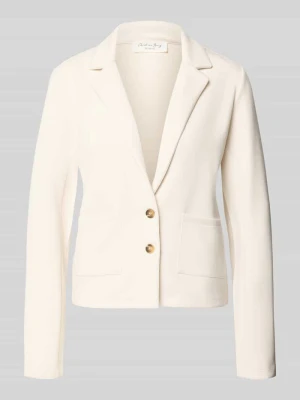 Żakiet z dzianiny dresowej z rewersem i kieszeniami Christian Berg Woman