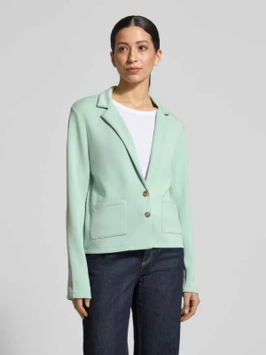 Żakiet z dzianiny dresowej z rewersem i kieszeniami Christian Berg Woman