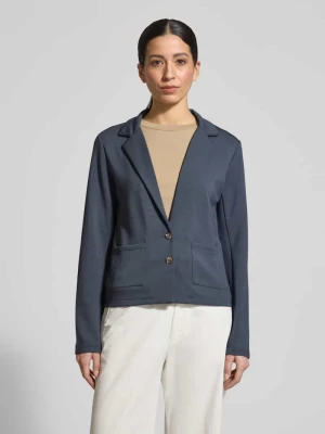 Żakiet z dzianiny dresowej z rewersem i kieszeniami Christian Berg Woman