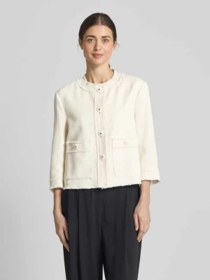 Żakiet z frędzlami WHITE LABEL