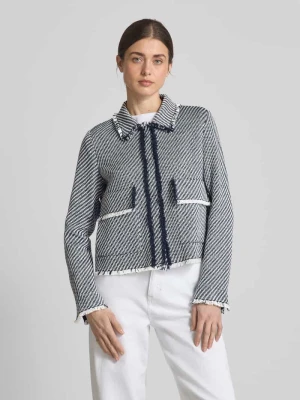 Żakiet z frędzlami WHITE LABEL