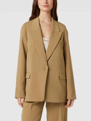 Żakiet z kołnierzem z klapami esprit collection